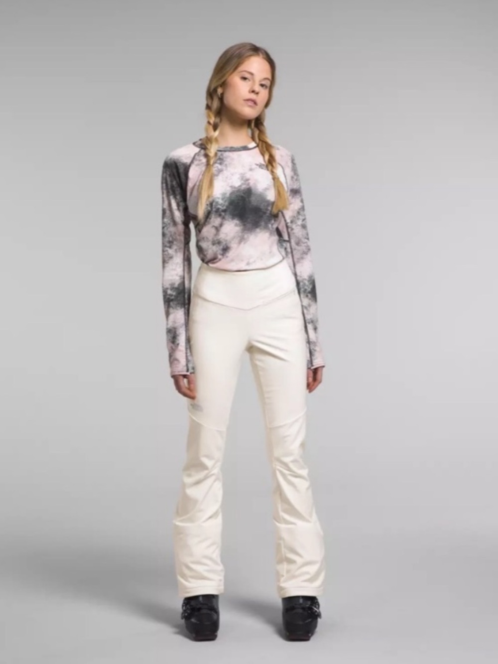 NWT! The North Face Snoga Pants Plus Size 2X White Dune Ski Snow